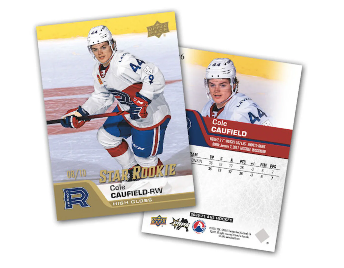 2020-21 Upper Deck AHL Hockey - 10 Card Pack from Hobby Box - Image 5