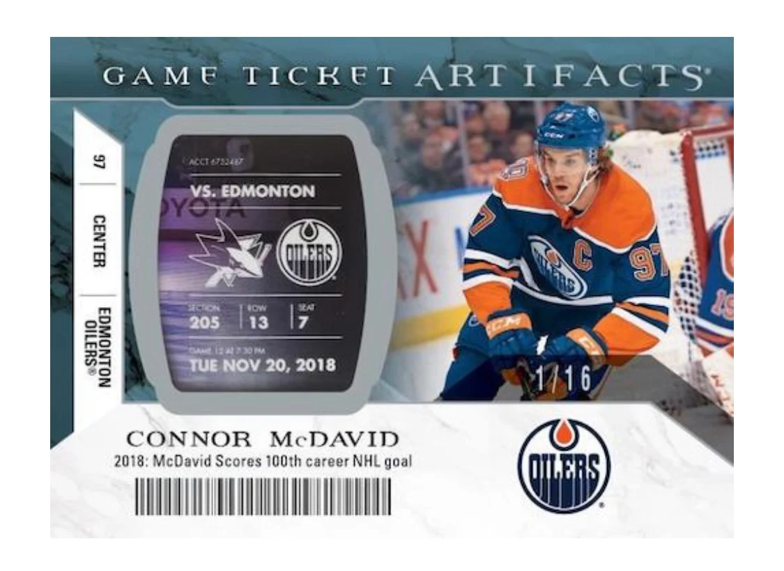 2022-23 Upper Deck Hockey Artifacts Hobby Box - Image 4