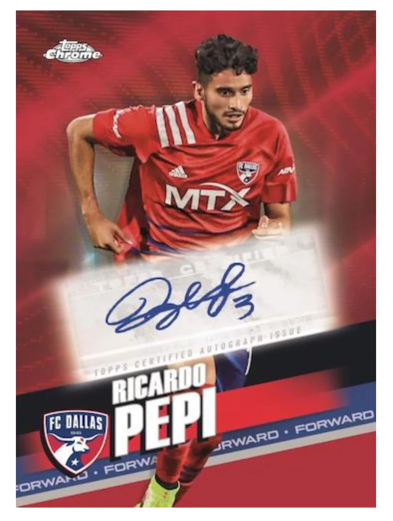 2022 Topps Chrome MLS Soccer Hobby Box - Image 4
