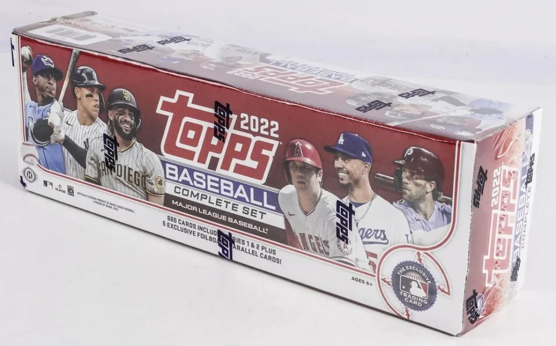 2022 Topps MLB Baseball Complete Hobby Factory Set Sealed RED - Image 2