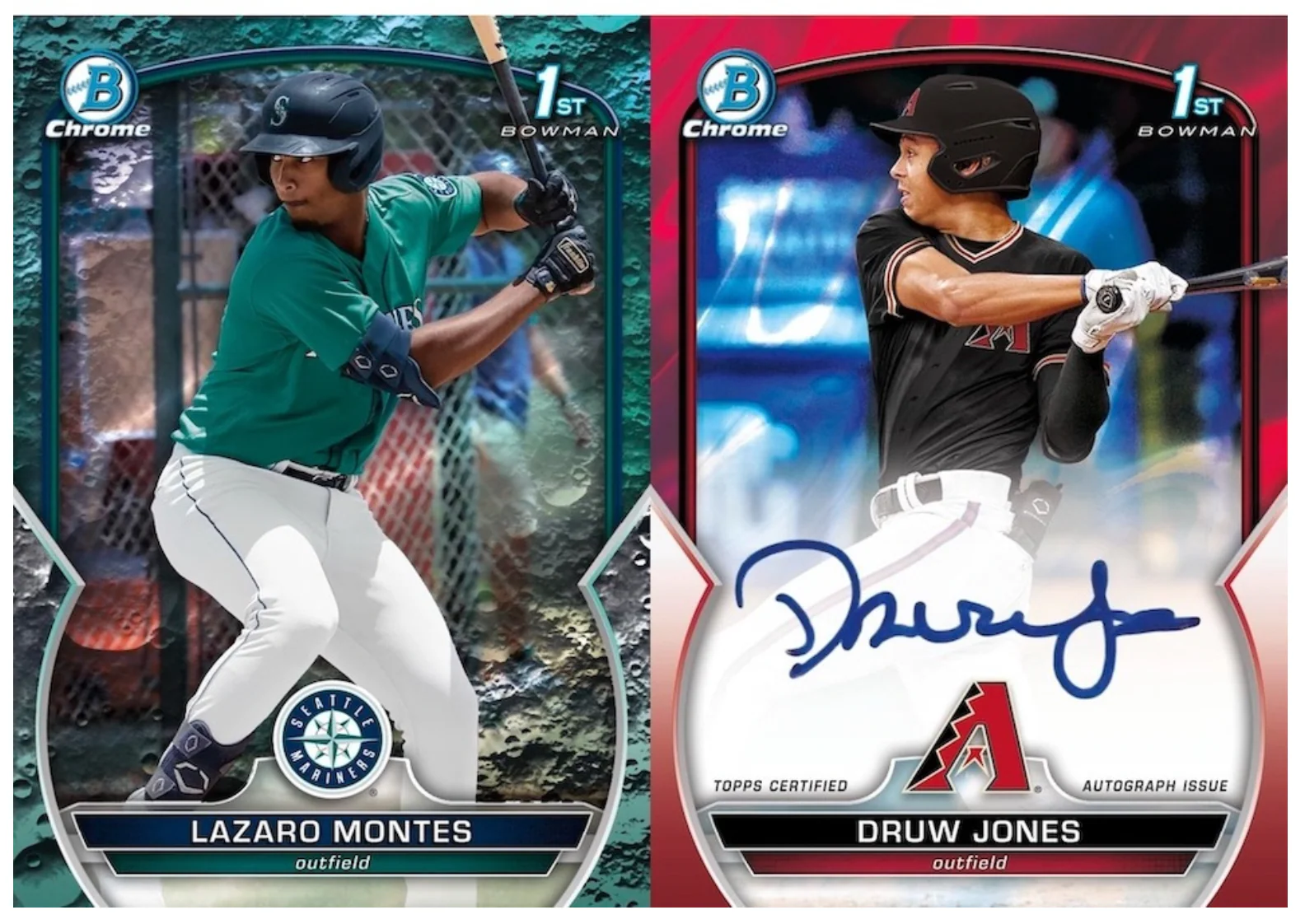 2023 Bowman Baseball hobby - Sealed  10 Card Pack from Hobby Box - Image 2