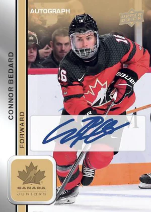 2023 UPPER DECK TEAM CANADA JUNIORS HOCKEY HOBBY BOX - Image 2