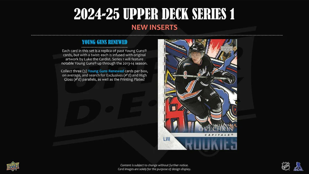 2024-25 Upper Deck Cards Series One Hobby Box - Image 4
