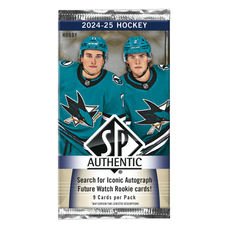 2024-25 Upper Deck SP Authentic Hockey Cards Hobby Box - Image 2