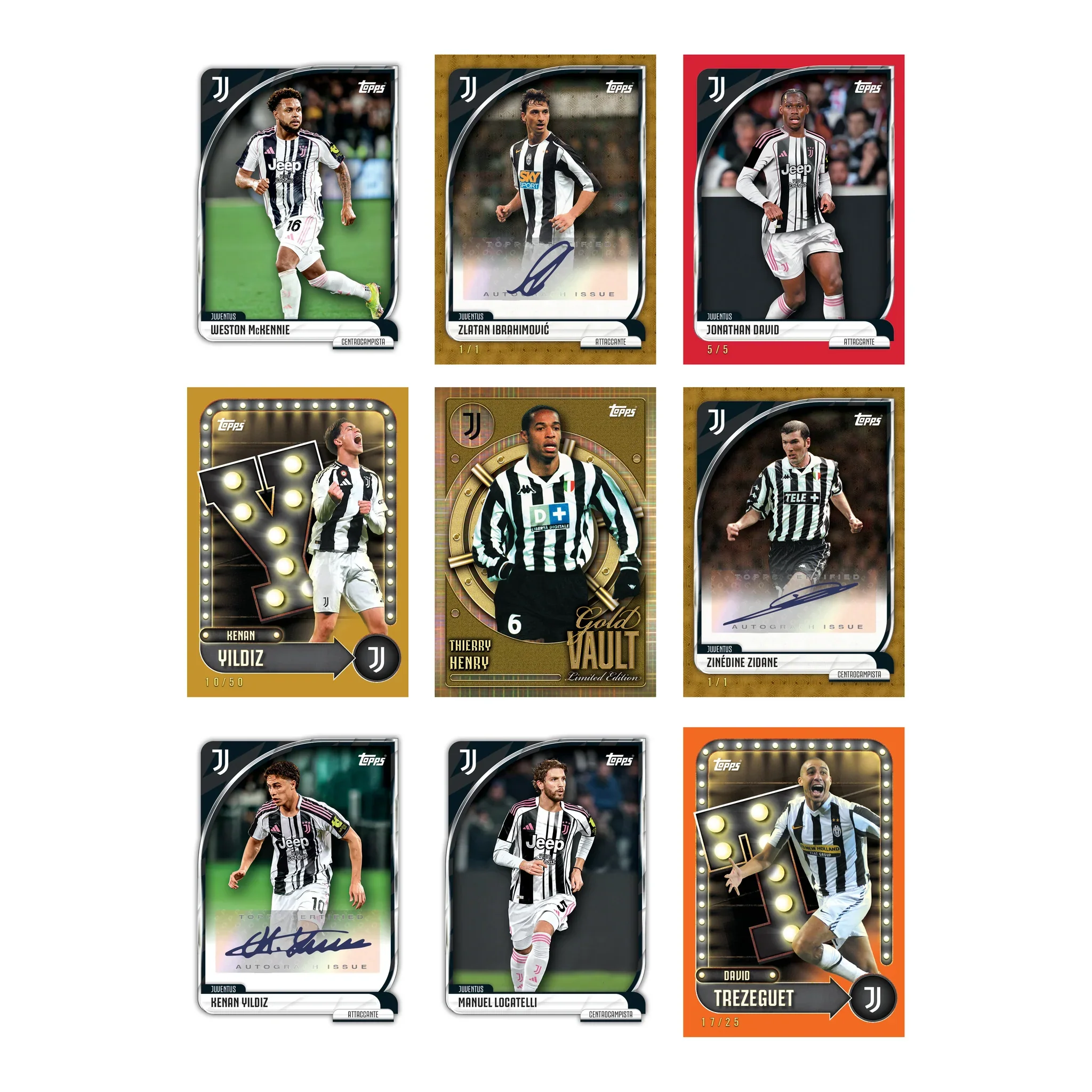 2026 TOPPS Juventus Premium Trading Cards Collecter Tin - Image 2