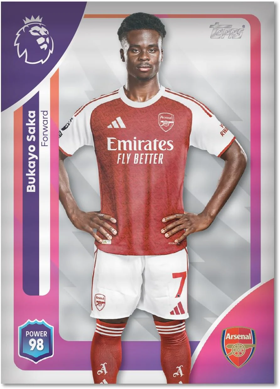 2026 TOPPS Premier League Premium Trading Cards 40 Cards + 3 Classic Limited Cards Starter Pack - Image 3