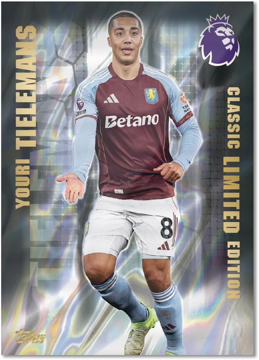 2026 TOPPS Premier League Premium Trading Cards 40 Cards + 3 Classic Limited Cards Starter Pack - Image 6