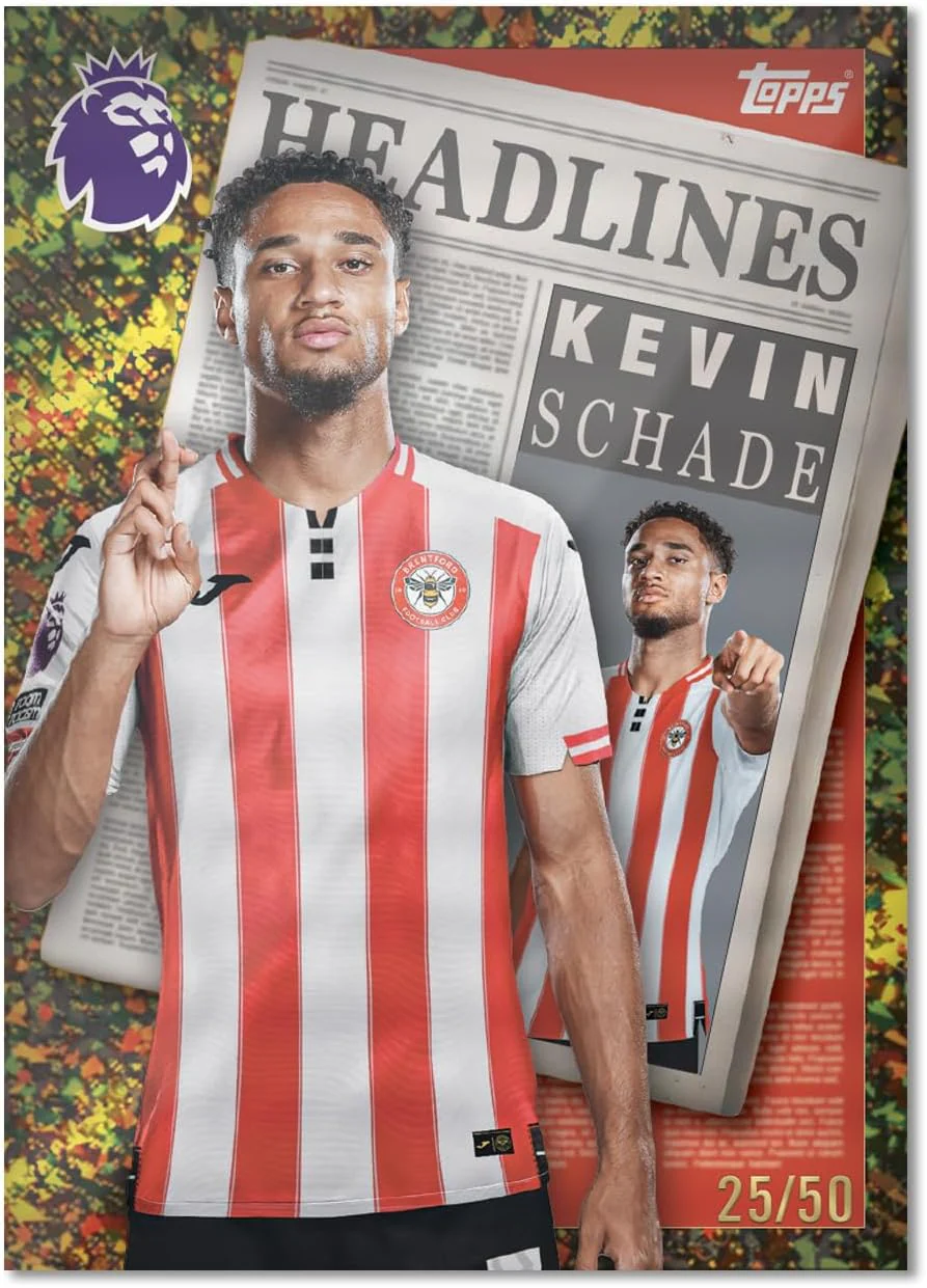 2026 TOPPS Premier League Premium Trading Cards 40 Cards + 3 Classic Limited Cards Starter Pack - Image 7