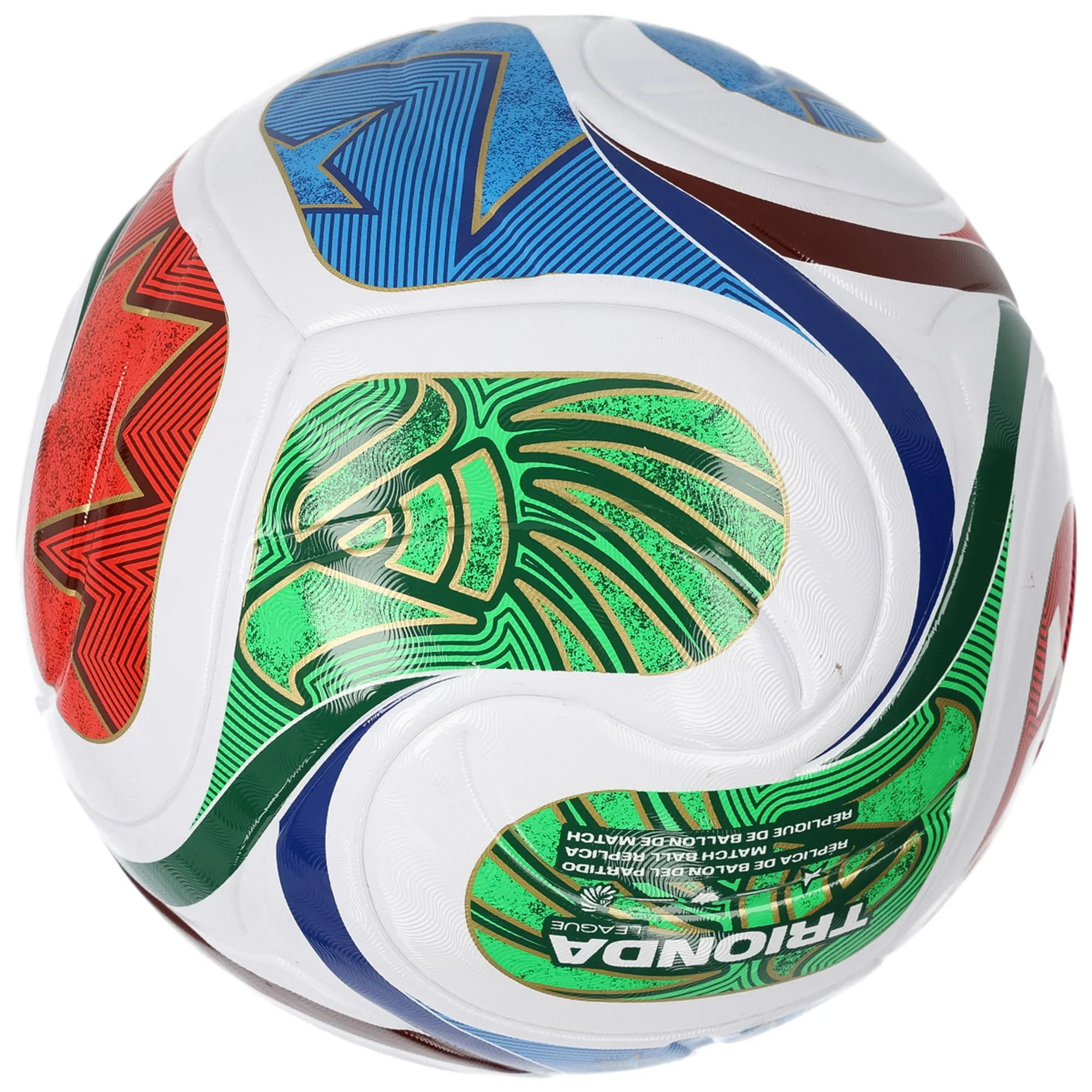 Adidas World Cup FIFA 2026 Trionda League Soccer Ball- White/Blue/Green/Red - Size 4 - Image 4