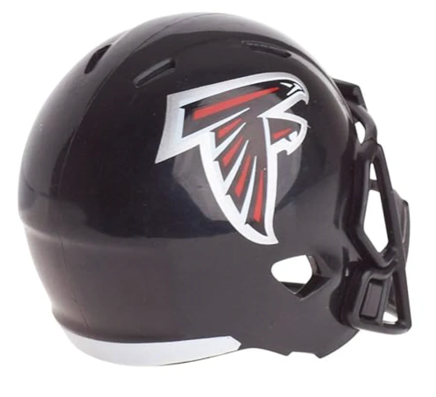 Atlanta Falcons NFL Riddell Speed Pocket PRO Micro/Pocket-Size/Mini Football Helmet - Image 3