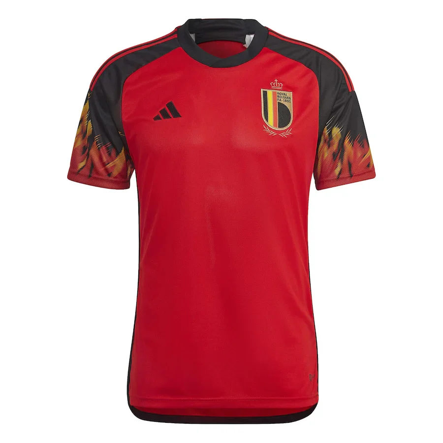 Belgium National Team World Cup Nike 2022-23  Red Home Replica Stadium Jersey