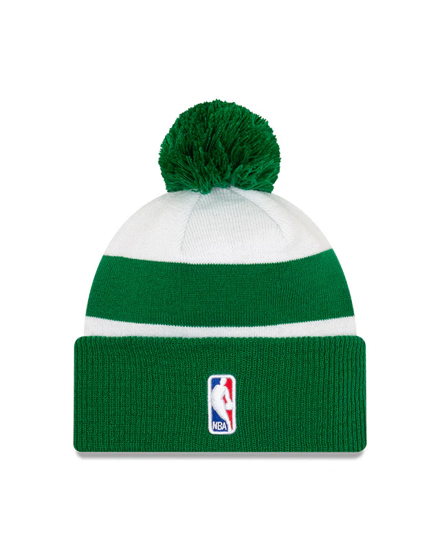 Boston Celtics White Green New Era City Series 20 Pom Knit Toque - Image 2