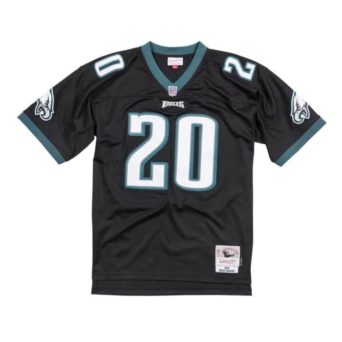 Brian Dawkins #20 Philadelphia Eagles 2004 Mitchell & Ness Retired Legacy Jersey - Black - Image 2