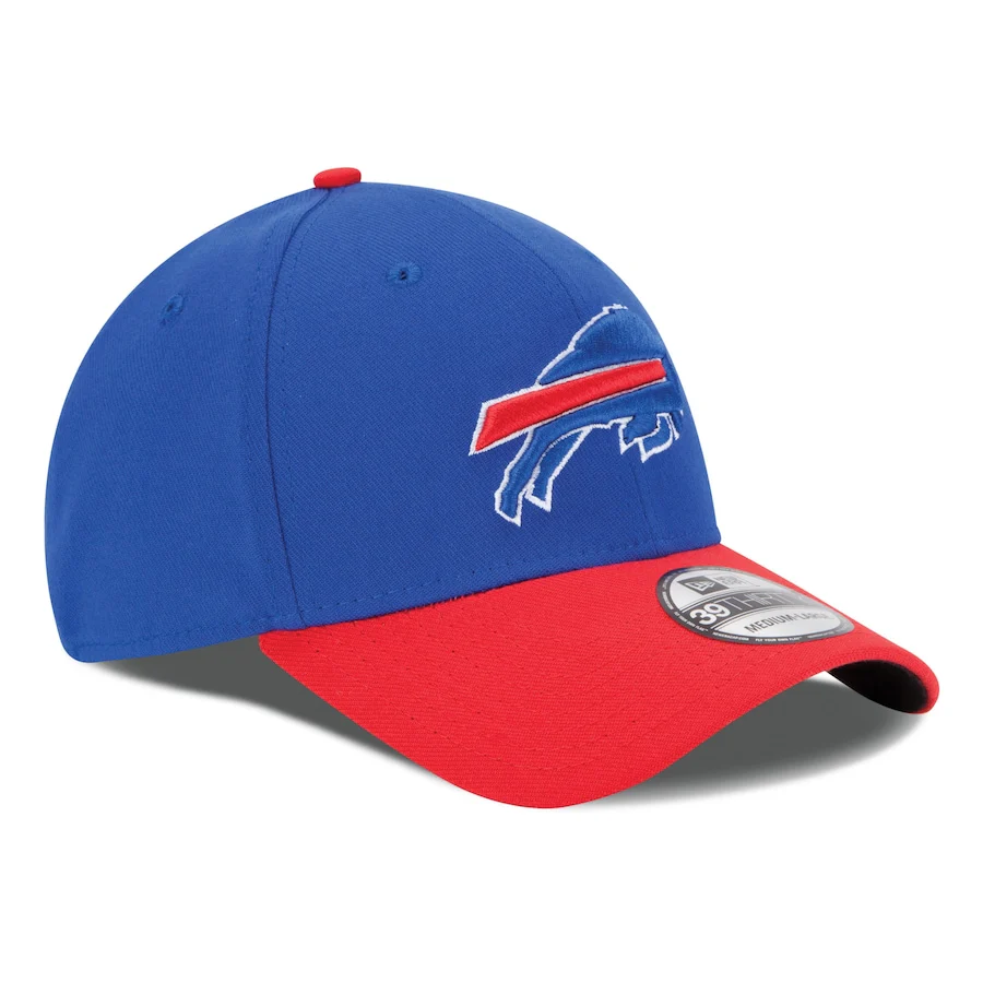 Buffalo Bills Royal/Red Classic New Era 39Thirty Flexfit Hat - Image 3