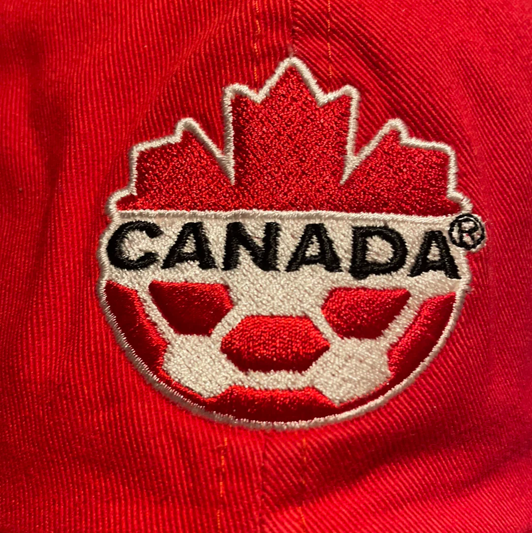 Canada Soccer Red Nike H86 Adjustable Hat - Image 3