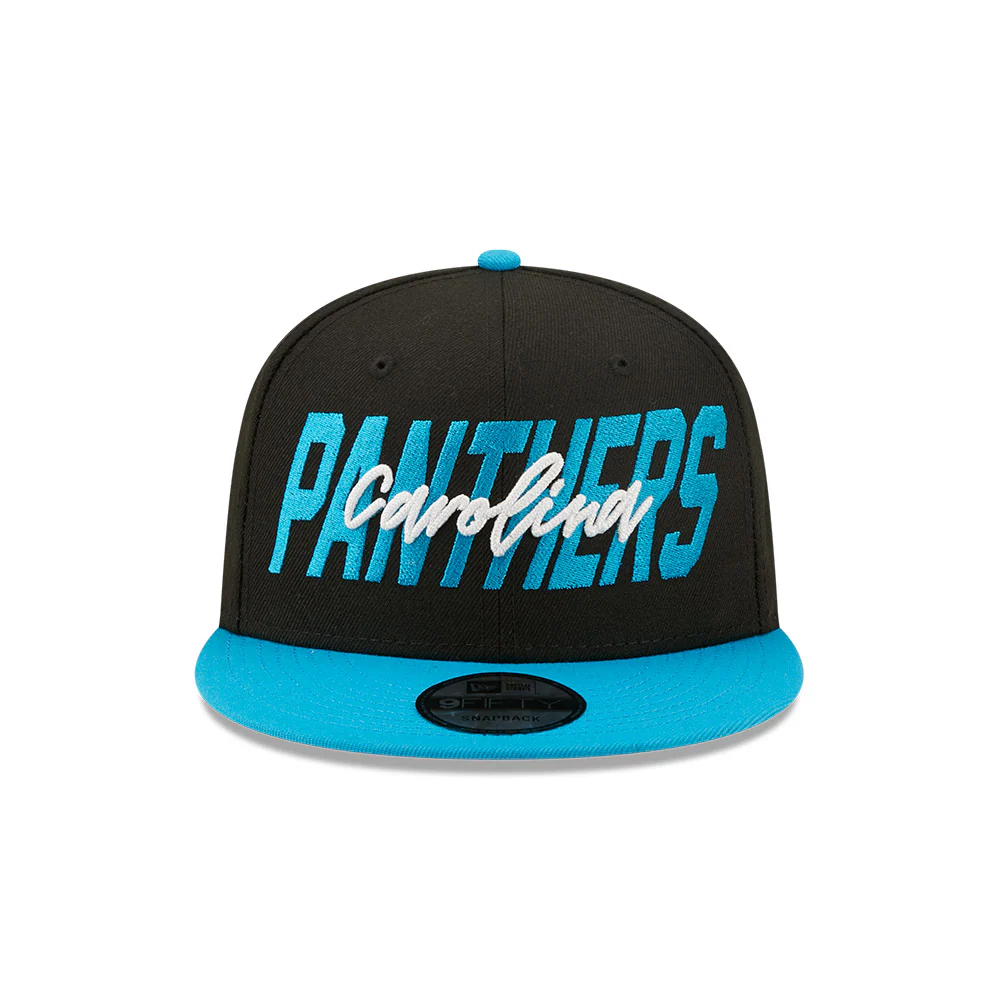 Carolina Panthers New Era 2022 Draft 9Fifty Snapback Hat - Image 2