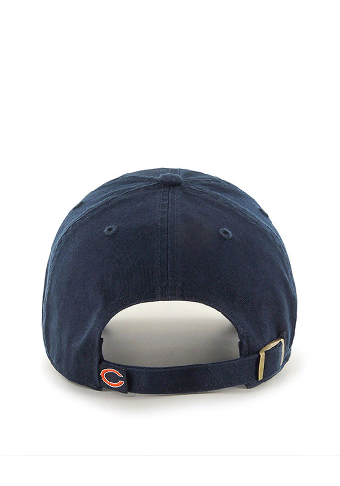 Chicago Bears Navy Clean Up '47 Brand Adjustable Hat - Image 2