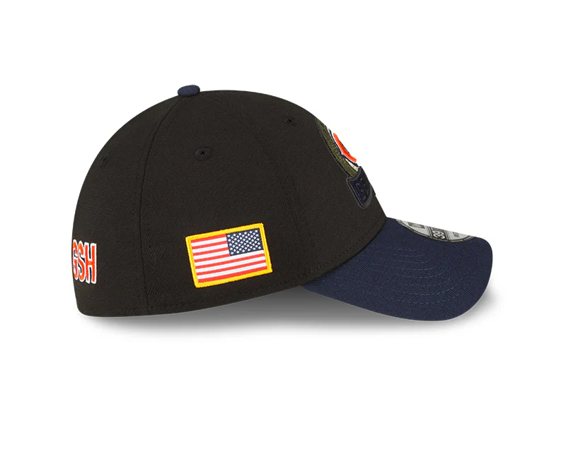 Chicago Bears New Era 2022 Salute To Service - 39THIRTY Flex Hat - Image 5