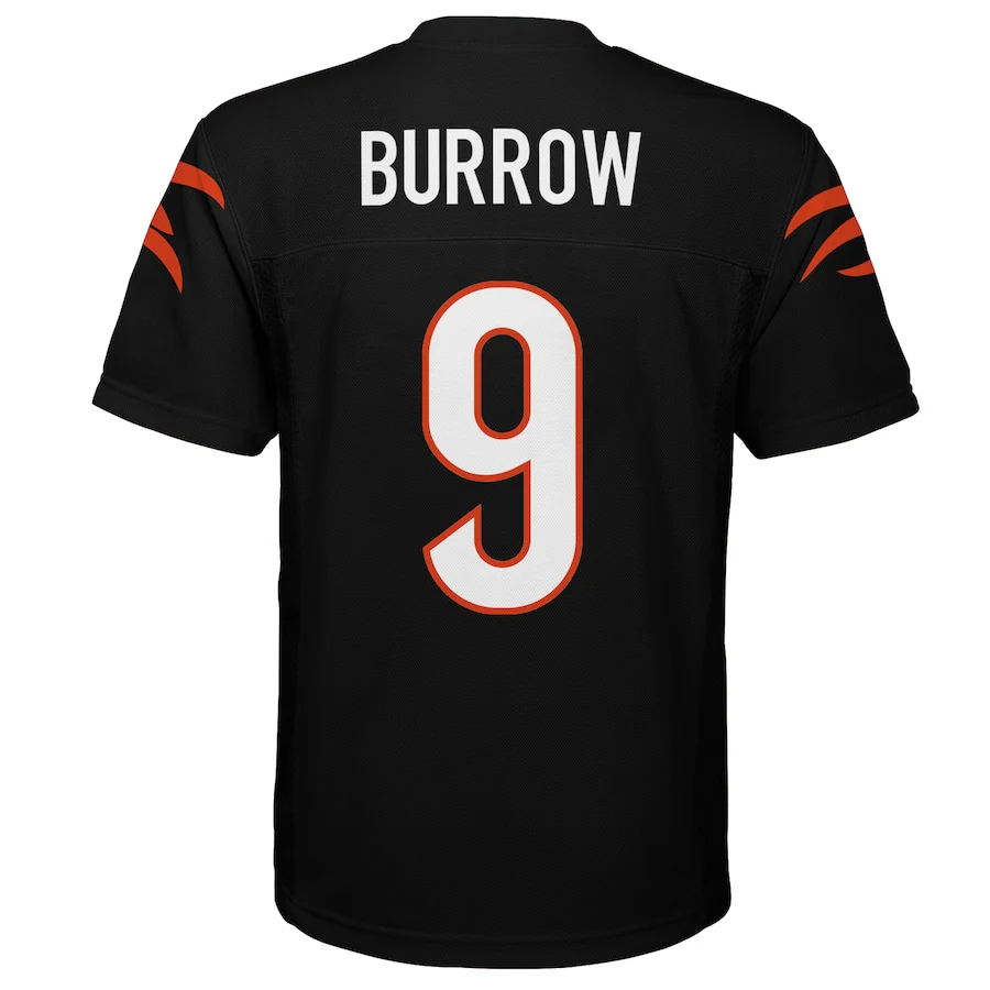 Child Joe Burrow Black Cincinnati Bengals Nike - Game Jersey - Image 2