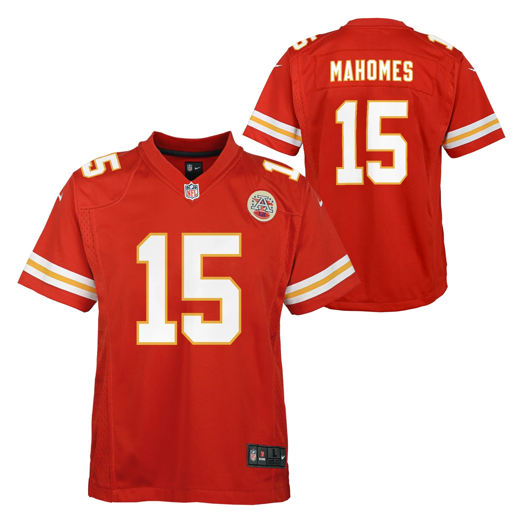 Child Patrick Mahomes Red Kansas City Chiefs Nike - Game Jersey - Image 3