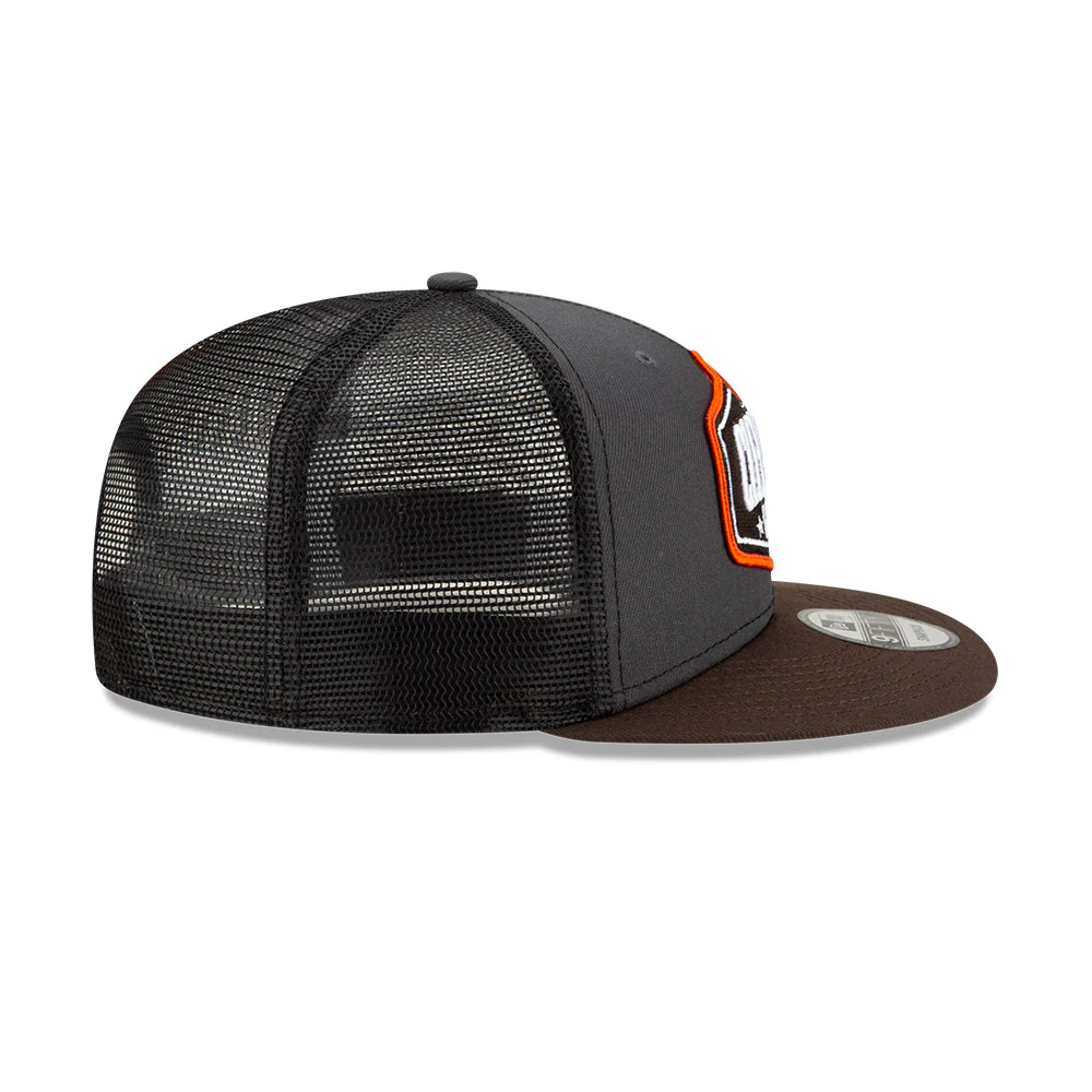 Cleveland Browns New Era 2021 Draft 9Fifty Snapback Hat - Image 2