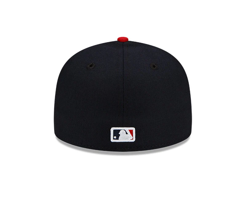 Cleveland Guardians New Era Navy Authentic Collection On-Field Home 59FIFTY Fitted Hat - Image 5