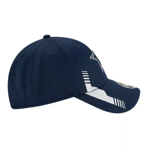 Dallas Cowboys 2021 New Era NFL Sideline Home Navy 39THIRTY Flex Hat - Image 3