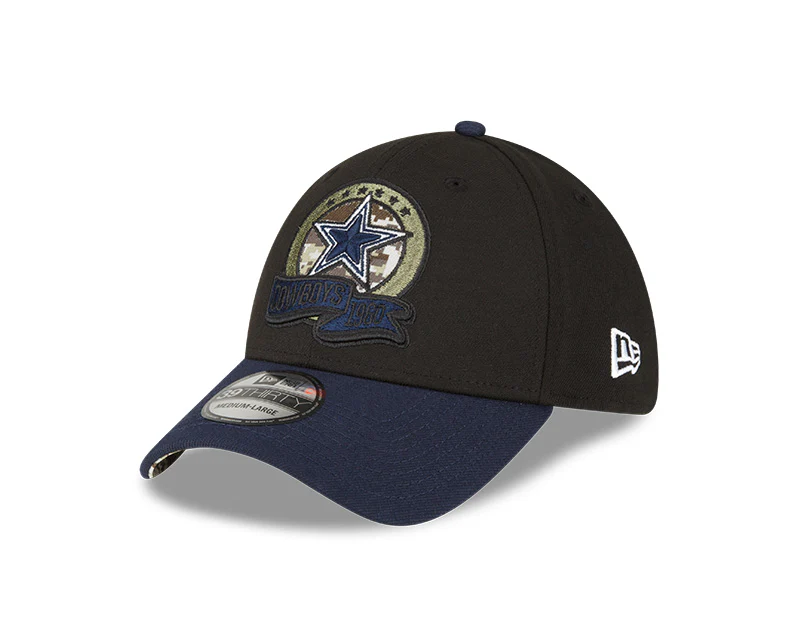 Dallas Cowboys New Era 2022 Salute To Service - 39THIRTY Flex Hat - Image 4