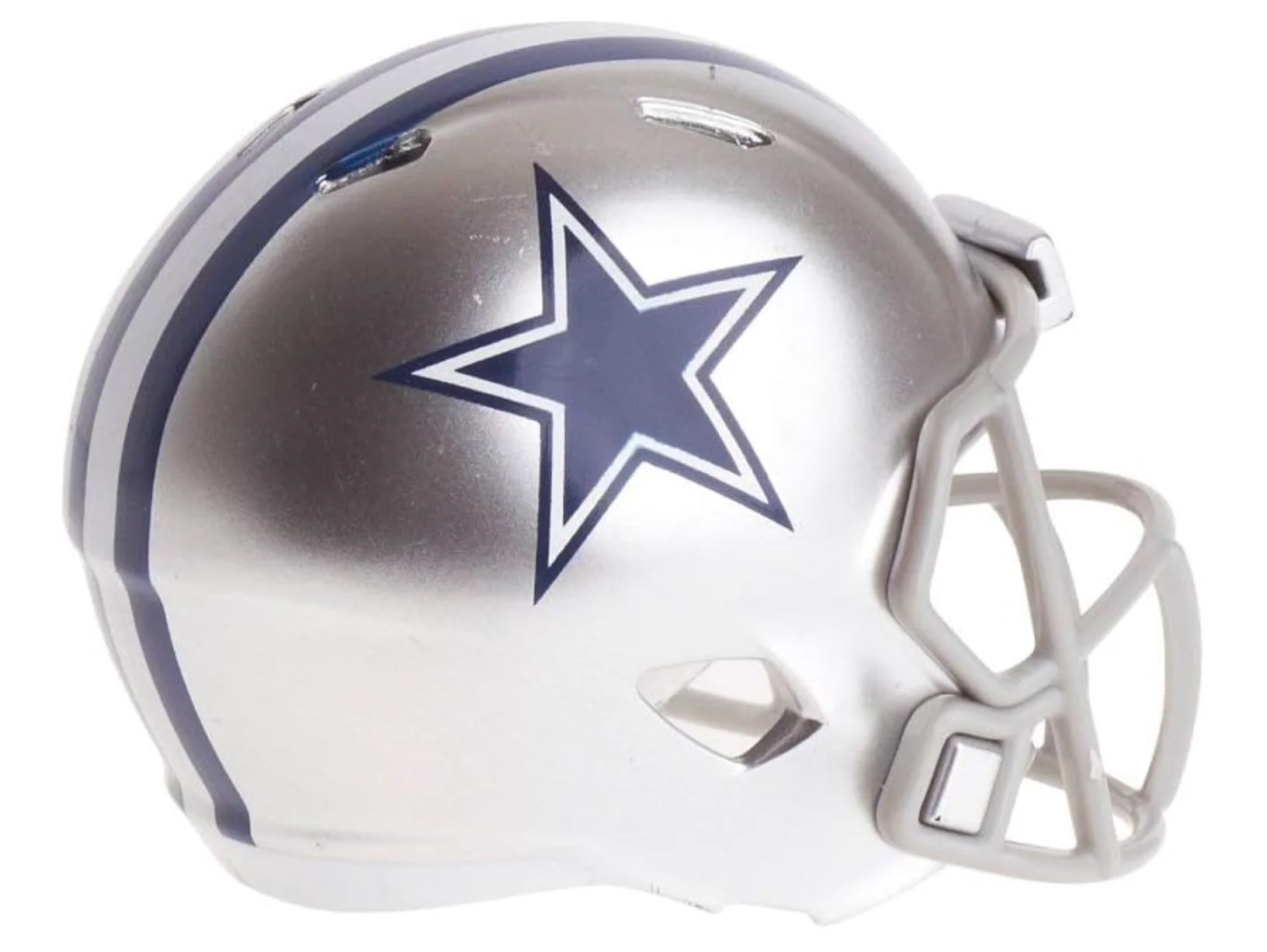 Dallas Cowboys NFL Riddell Speed Pocket PRO Micro/Pocket-Size/Mini Football Helmet - Image 2