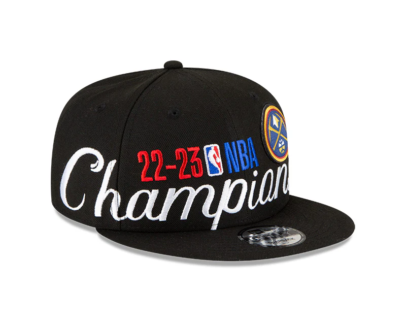 Denver Nuggets 2023 NBA Finals Champions New Era - Locker Room 9FIFTY Snapback Adjustable Hat - Image 3