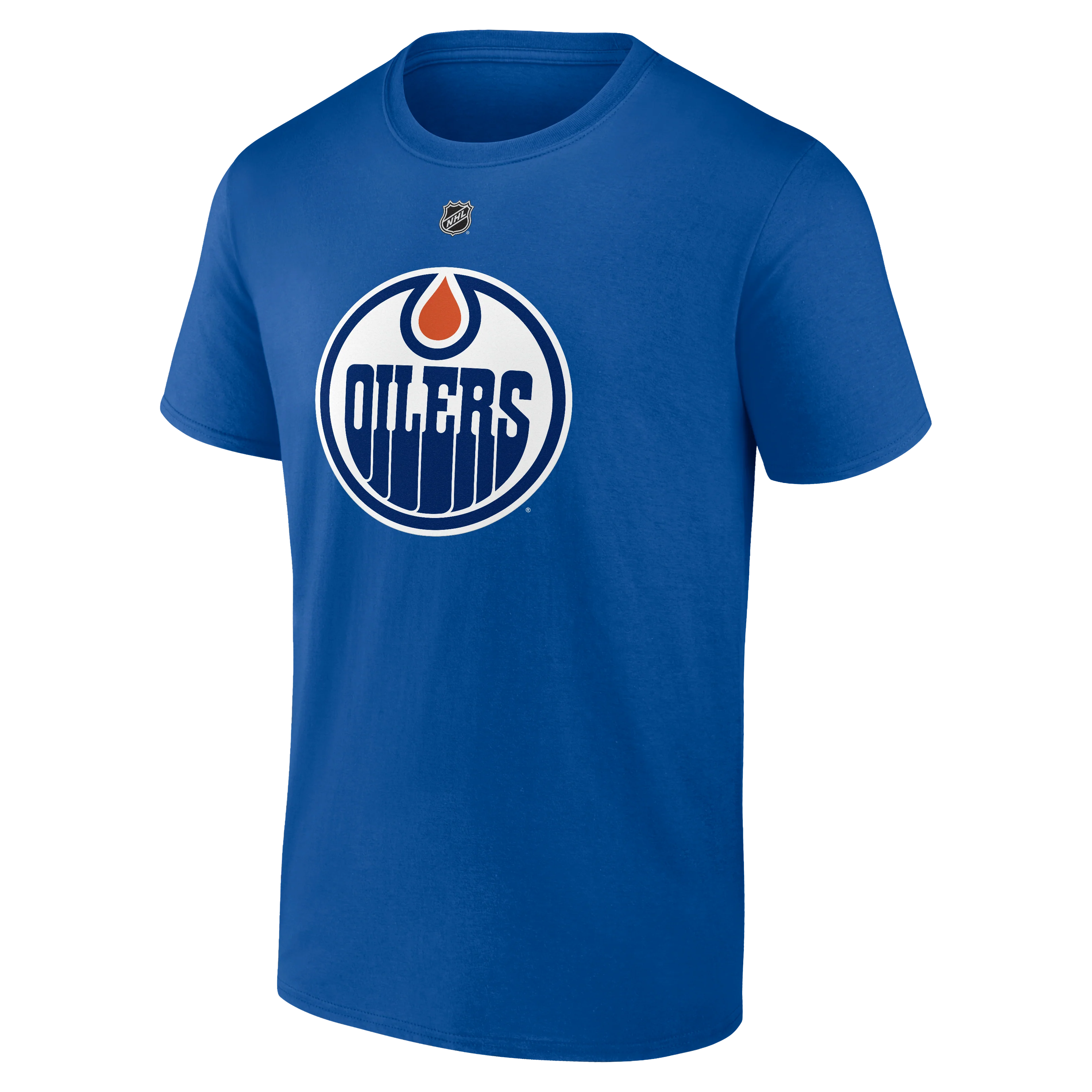 Edmonton Oilers Leon Draisaitl #29 Fanatics T-Shirt - Blue - Image 3