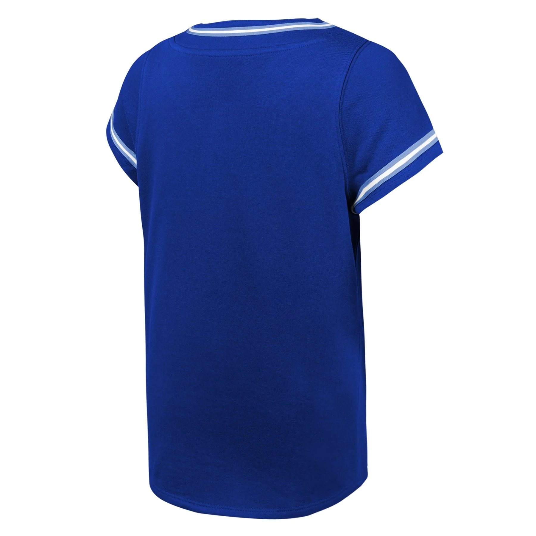 Girls Toronto Blue Jays Game Time Button Up Shirt / Jersey - Royal Blue - Image 3