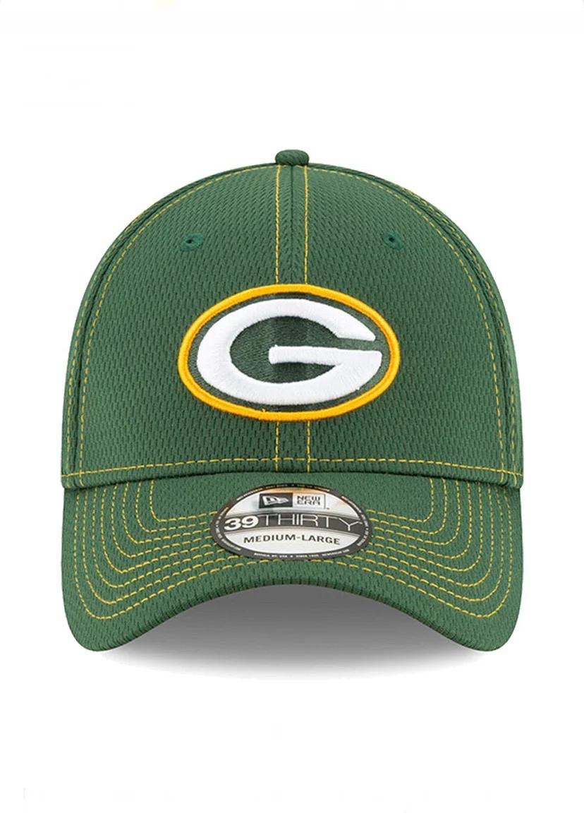 Green Bay Packers New Era Official NFL Sideline Road 39Thirty Stretch Fit - Image 3