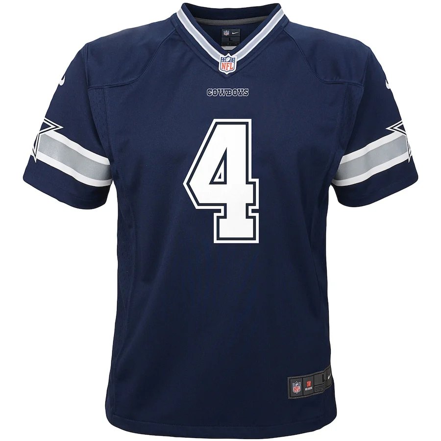 Infant Dak Prescott Navy Dallas Cowboys Nike - Game Jersey - Image 3