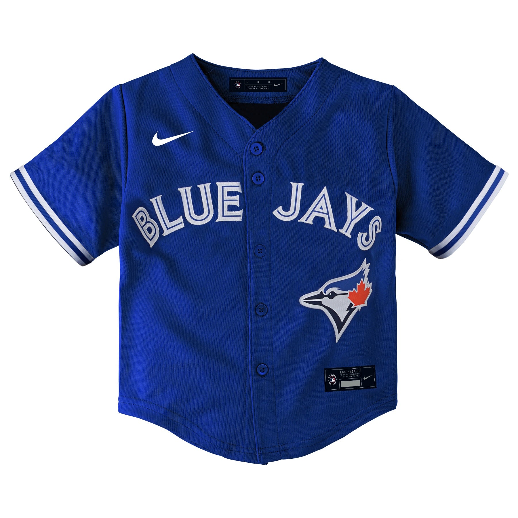 Infant Toronto Blue Jays Bo Bichette #11 Nike Blue Replica Team Jersey - Image 3