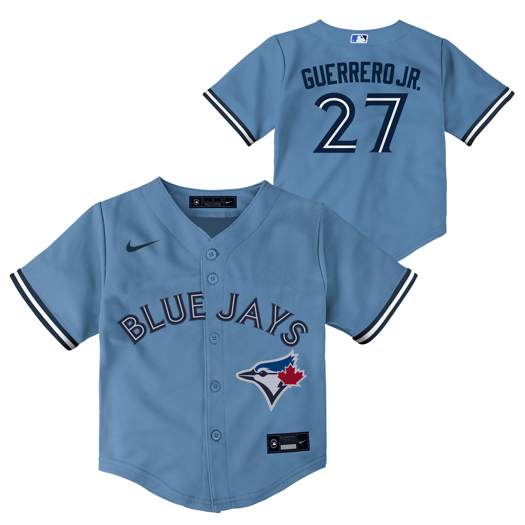 Infant Toronto Blue Jays Guerrero Jr. Nike Horizon Blue Replica Team Jersey