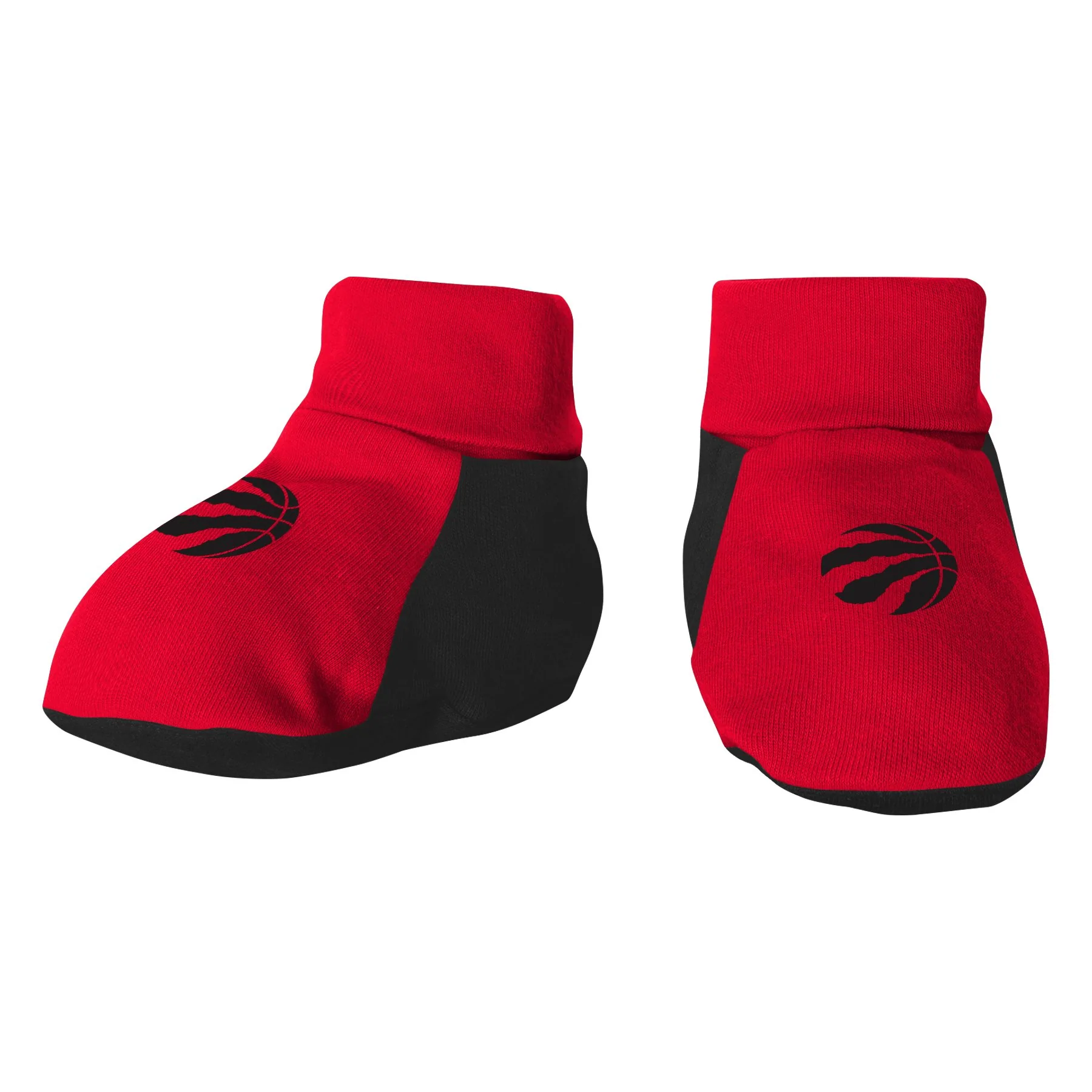 Infant Toronto Raptors 3-Piece Creeper, Hat, and Bootie Set - Image 4