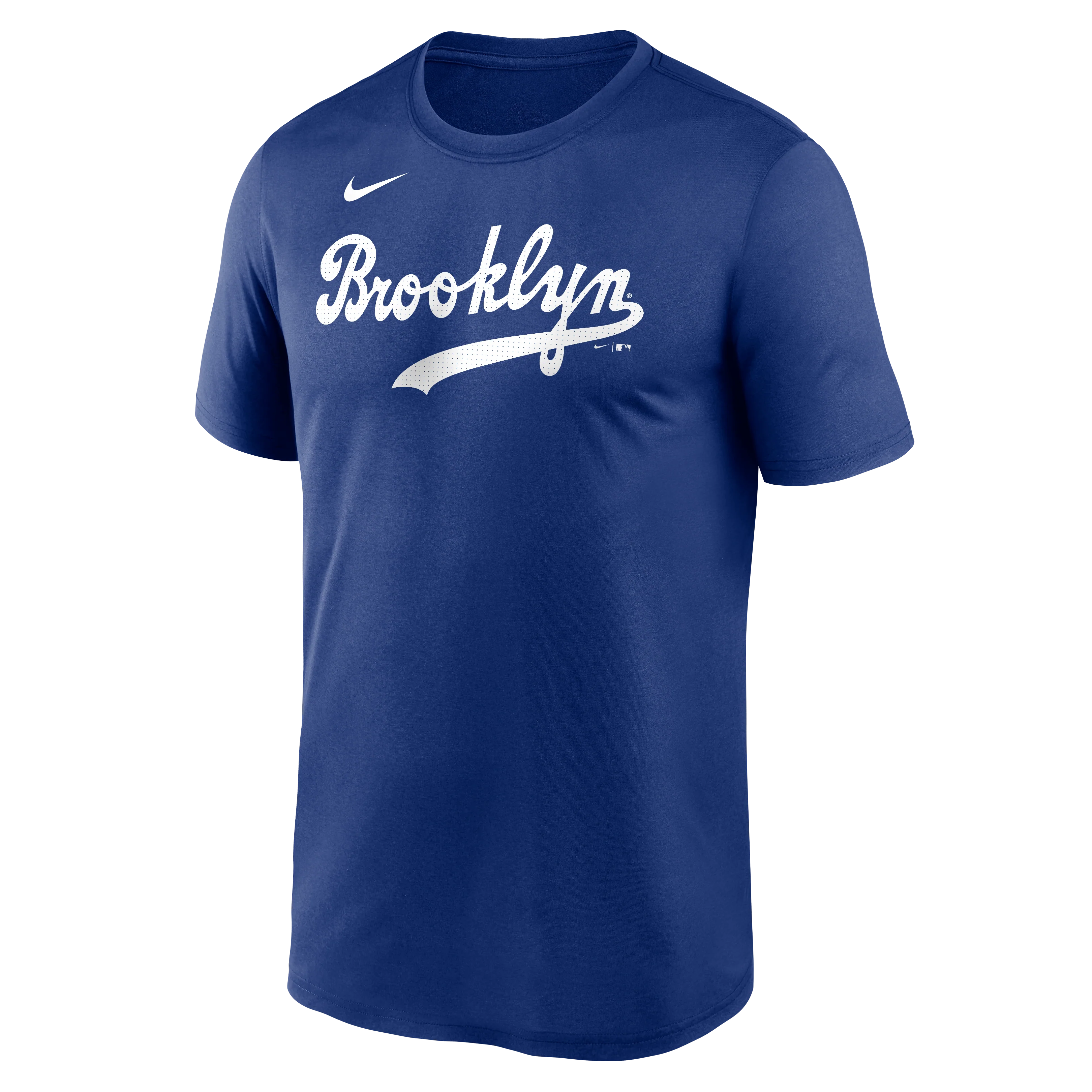 Jackie Robinson Brooklyn Dodgers Nike Legend Name & Number Performance T-Shirt - Navy - Image 2