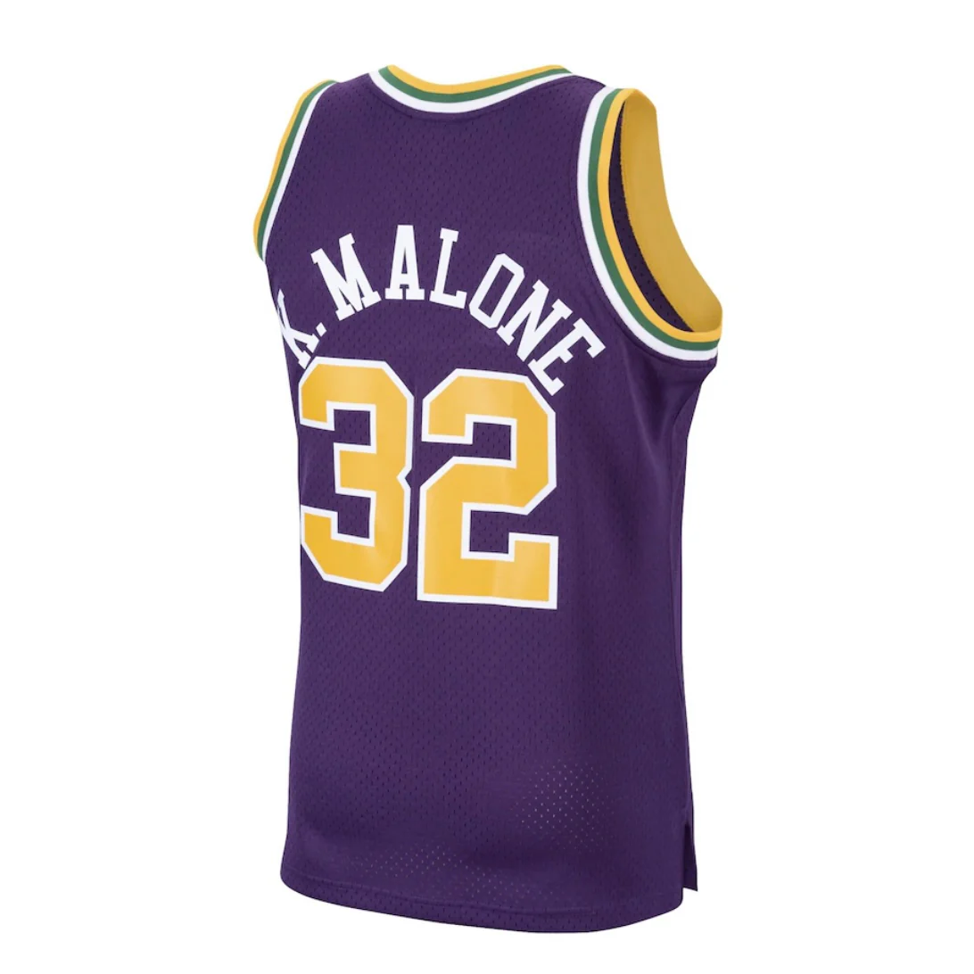 Karl Malone #32 Utah Jazz Mitchell & Ness 1991-92 Hardwood Classic Swingman Jersey