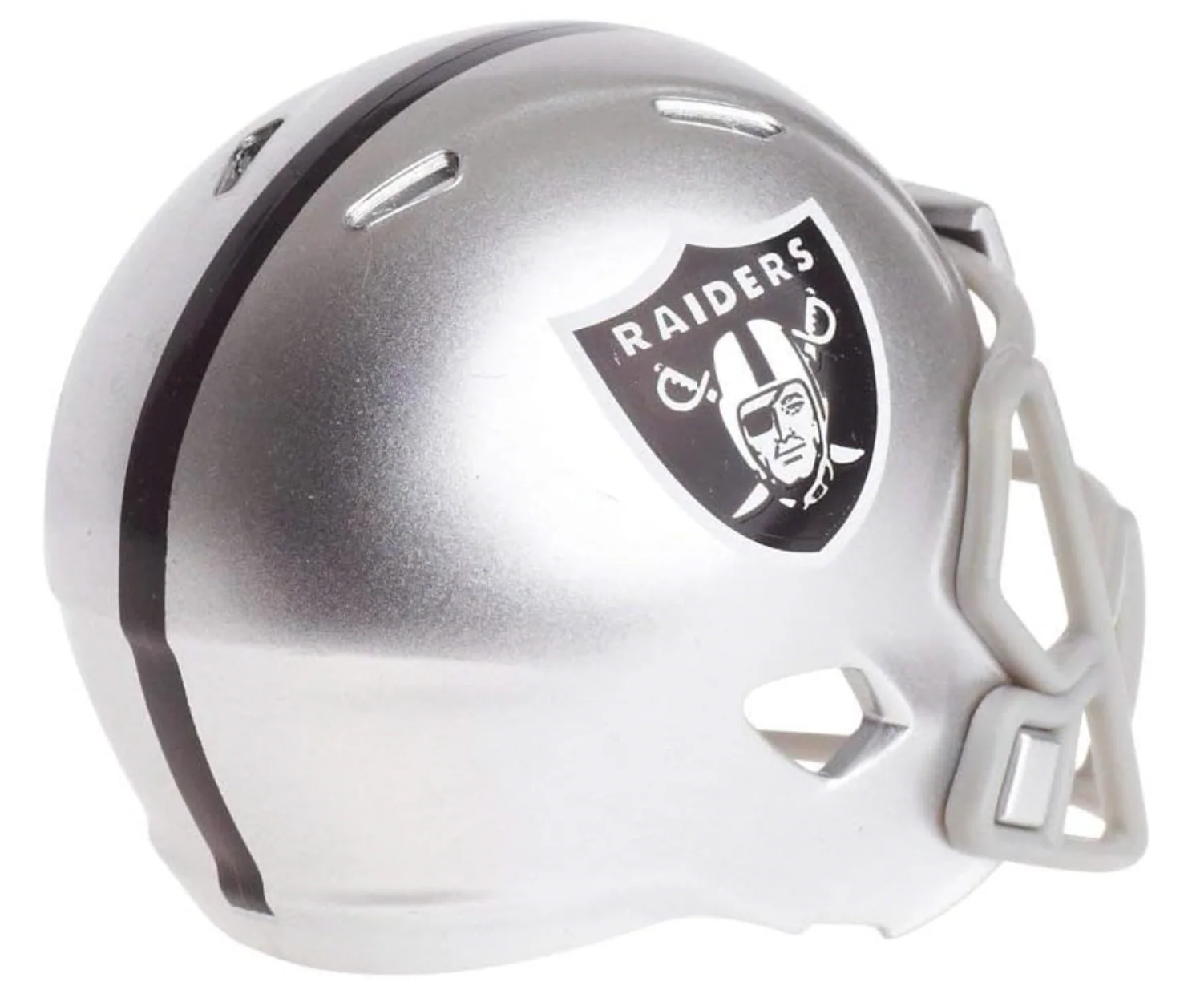 Las Vegas Raiders NFL Riddell Speed Pocket PRO Micro/Pocket-Size/Mini Football Helmet - Image 3