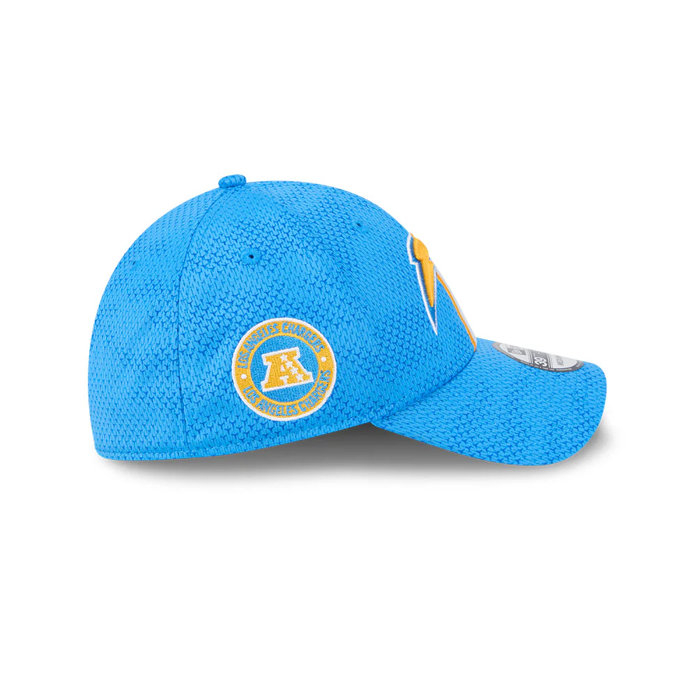 Los Angeles Chargers NFL 2024 Sideline New Era 39 Thirty Flex Hat - Light Blue - Image 3
