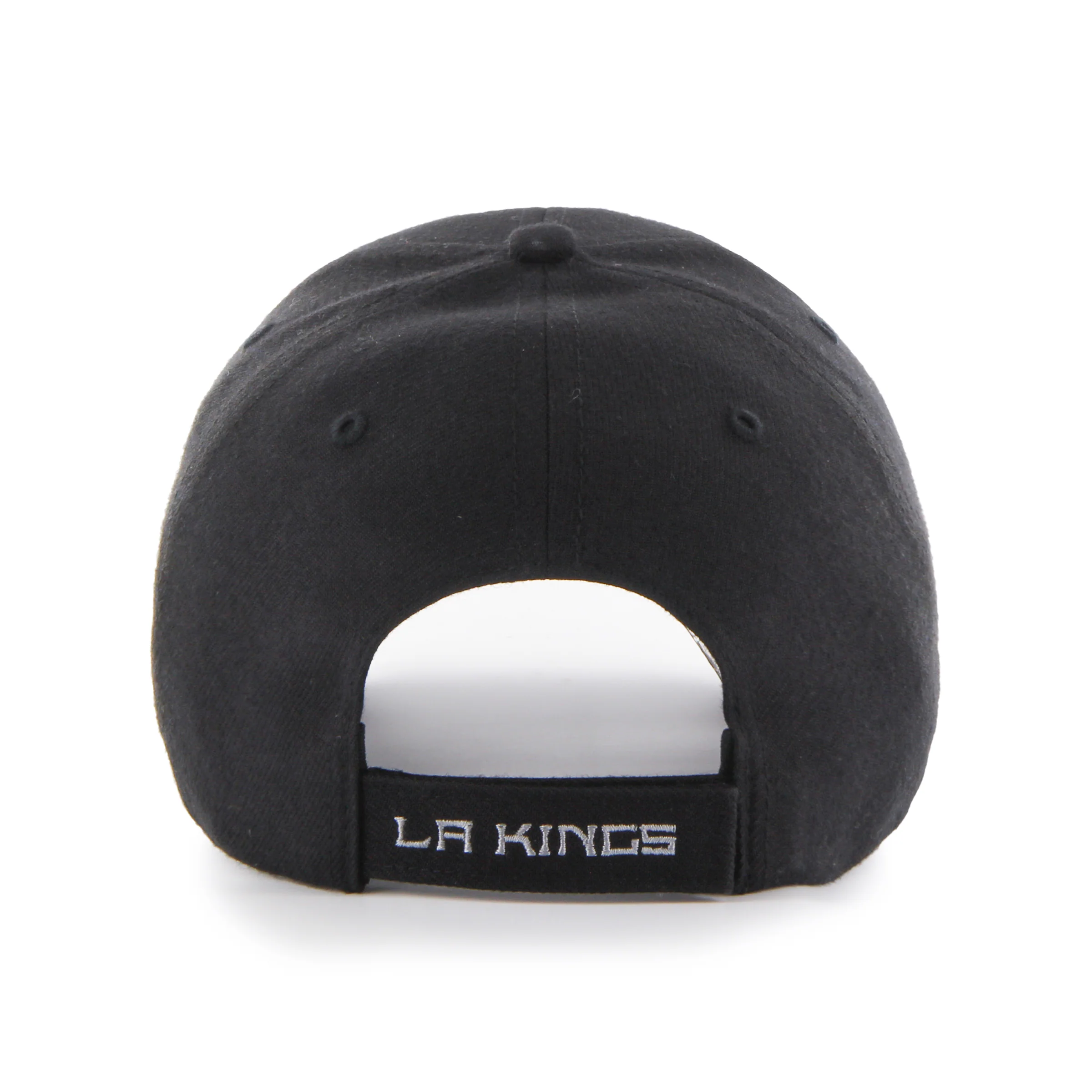 Los Angeles Kings Black 47 Brand MVP Basic Adjustable Hat - Image 2