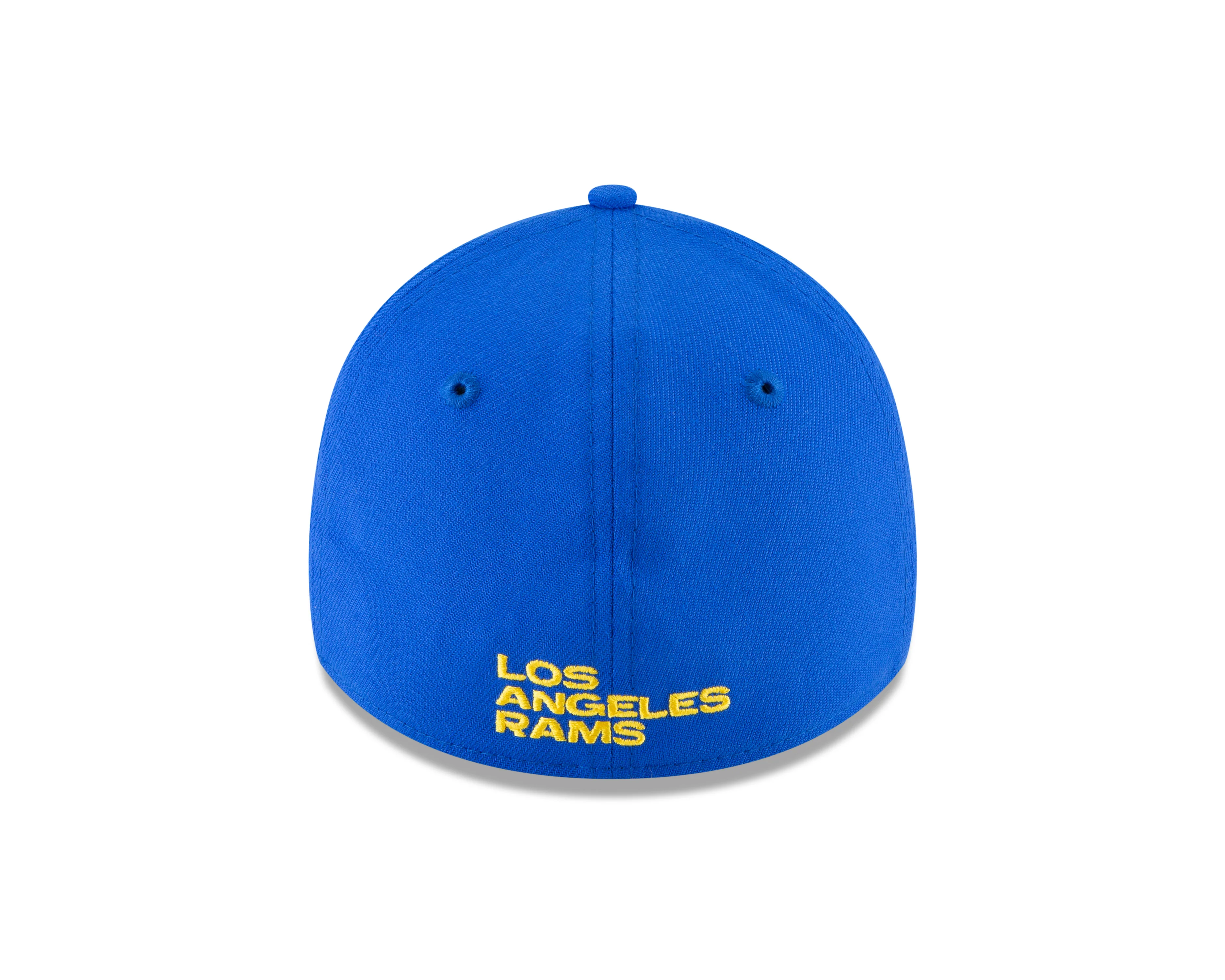 Los Angeles Rams New Era 39Thirty Royal Flexfit Hat - Image 3