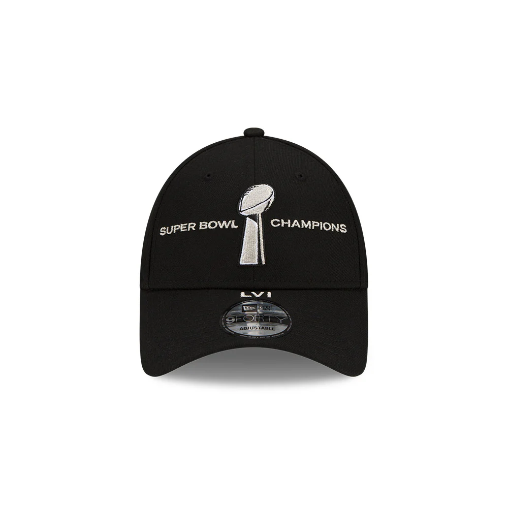 Los Angeles Rams New Era Super Bowl LVI Champions - Parade 9FORTY Snapback Adjustable Hat - Image 2