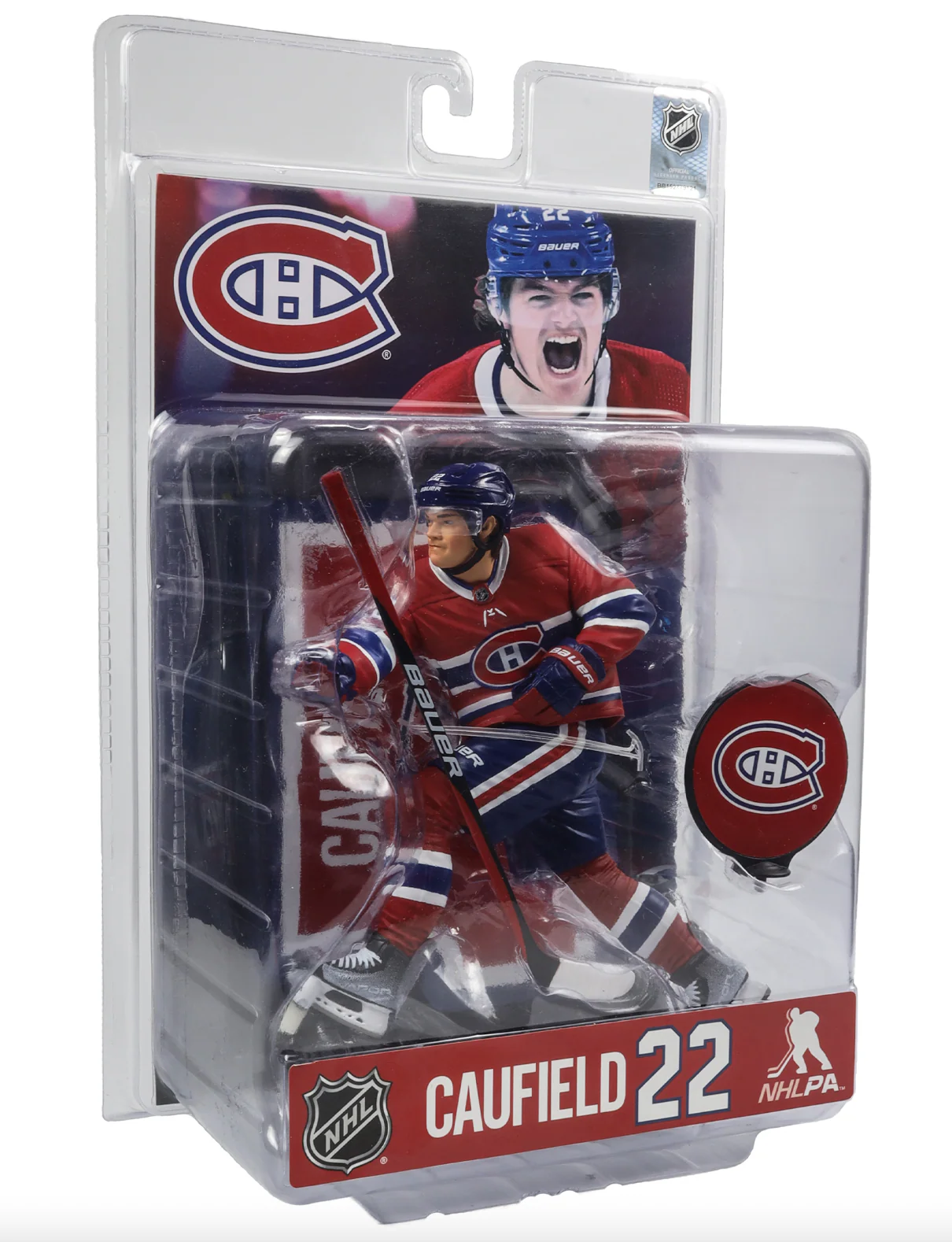 McFarlane NHL  Sports Picks - Cole Caufield Figure - Montreal Canadians - Image 6