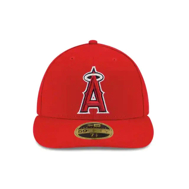 Anaheim Angels New Era Red Authentic Collection On-Field Game 59FIFTY Fitted Hat - Image 3
