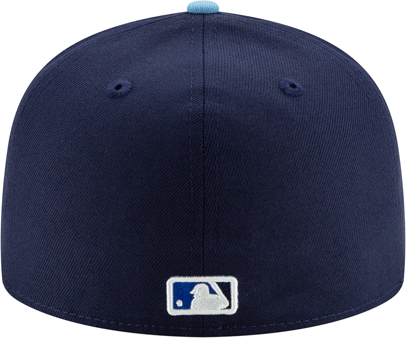 Toronto Blue Jays Navy/ Light Blue New Alternate 4 Authentic Collection On-Field New Era - 59FIFTY Fitted Hat - Image 5
