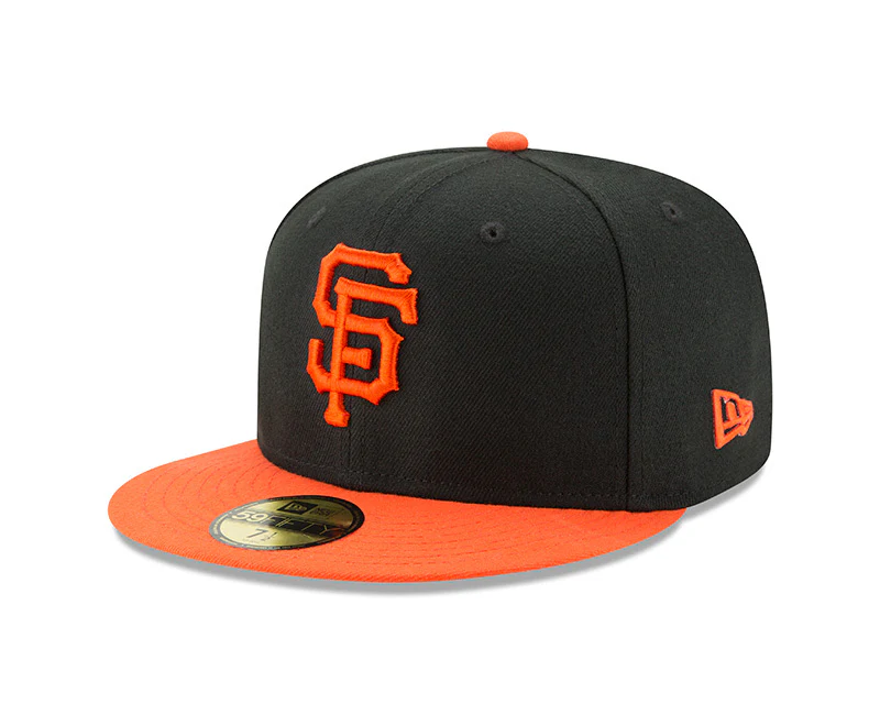 San Francisco Giants New Era Black/Orange Authentic Collection On-Field Alt 59FIFTY Fitted Hat - Image 2