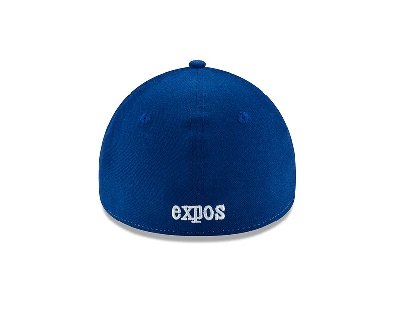 Montreal Expos New Era Cooperstown Collection Team Classic Game White / Royal - 39THIRTY Flex Hat - Image 5