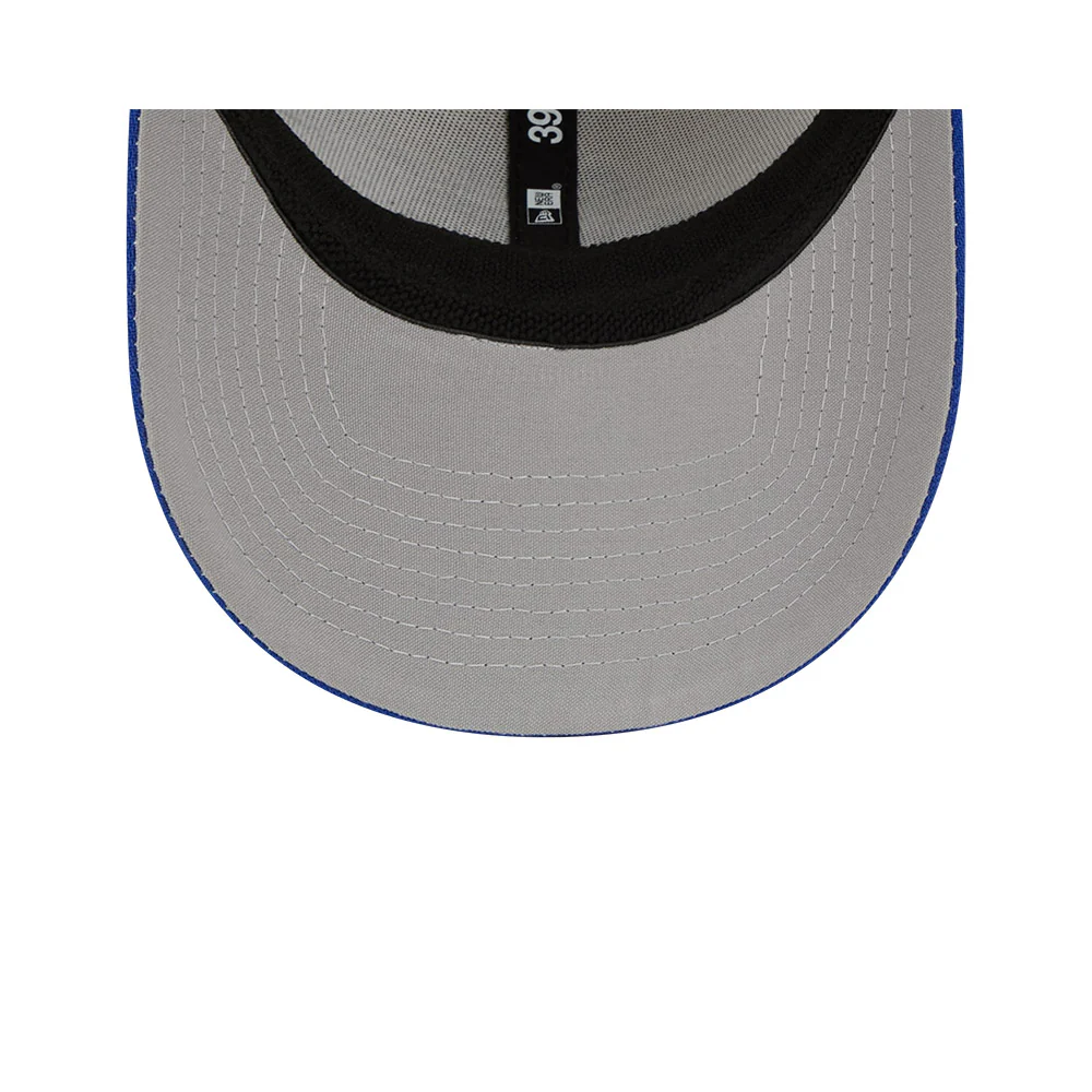 New England Patriots New Era 2023 Historic Sideline 39THIRTY Flex Hat - Cream/Royal - Image 7